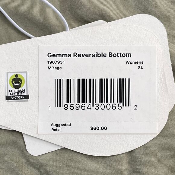 NWT Prana Gemma Reversible Bottom in Mirage - Size: XL - Picture 4 of 8